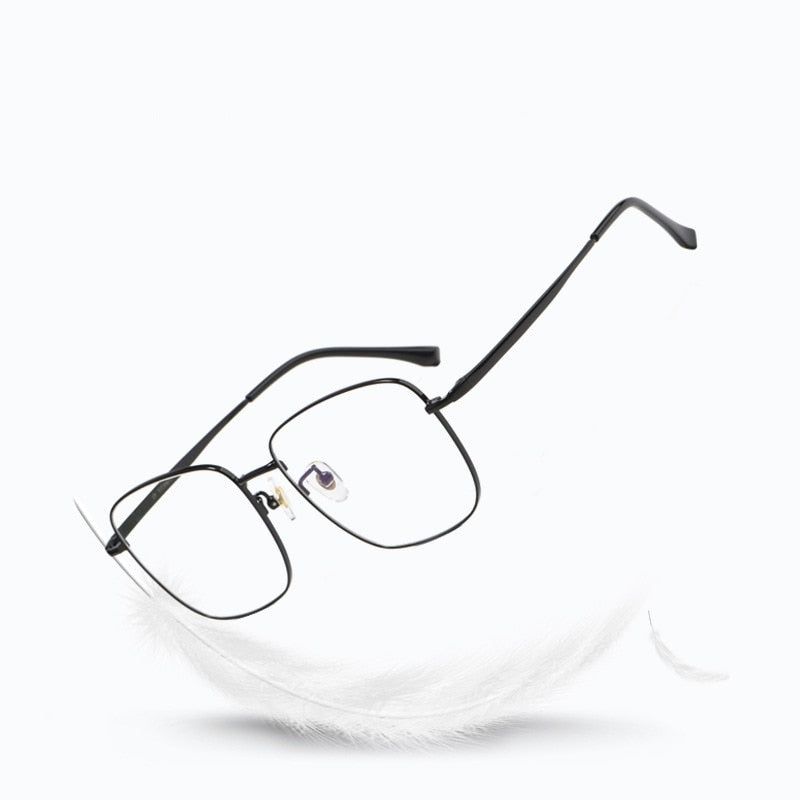 Yimaruili Unisex Full Rim Titanium Round Frame Eyeglasses T3501 Full Rim Yimaruili Eyeglasses