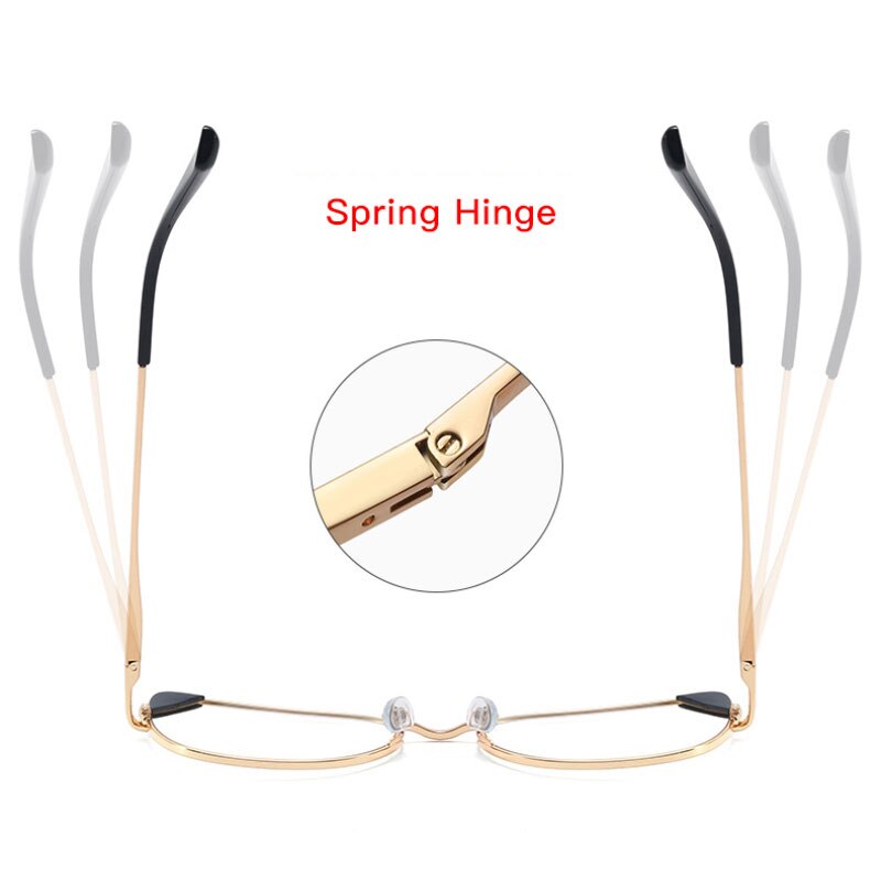 Hotony Women's Full Rim Cat Eye TR 90 Resin Alloy Frame Eyeglasses 95805 Full Rim Hotony