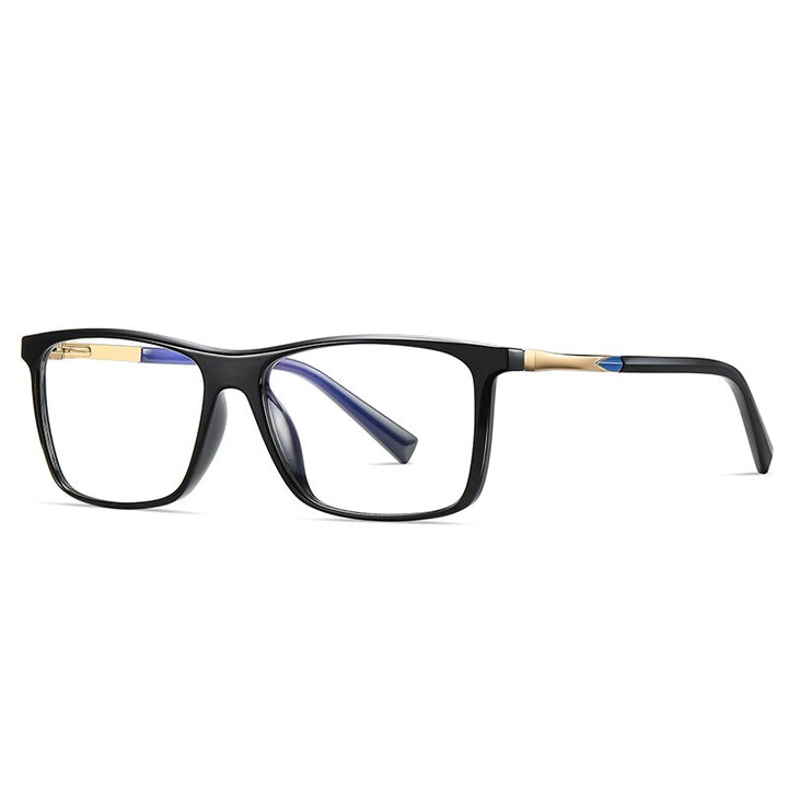 Reven Jate Unisex Full Rim Square Acetate Eyeglasses 2085 Full Rim Reven Jate C1