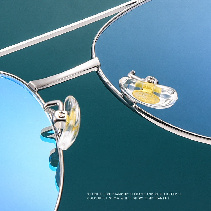 Yimaruili Unisex Full RIm Double Bridge β Titanium Frame Eyeglasses 8826 Full Rim Yimaruili Eyeglasses