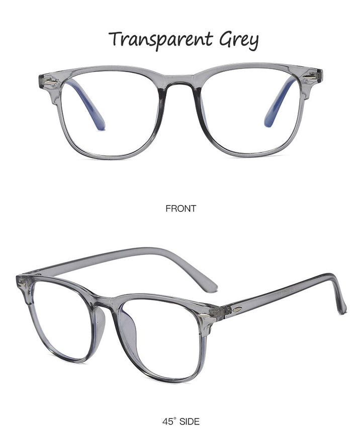 Hotony Women's Full Rim TR 90 Resin Round Frame Eyeglasses 3017 Full Rim Hotony