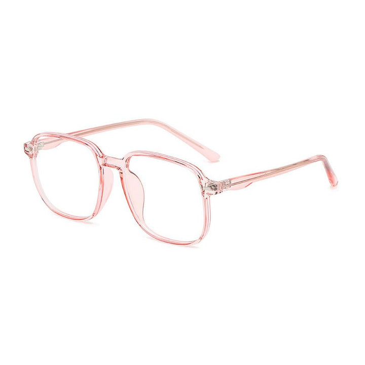 Handoer Unisex Full Rim Square Tr 90 Eyeglasses 8821 Full Rim Handoer