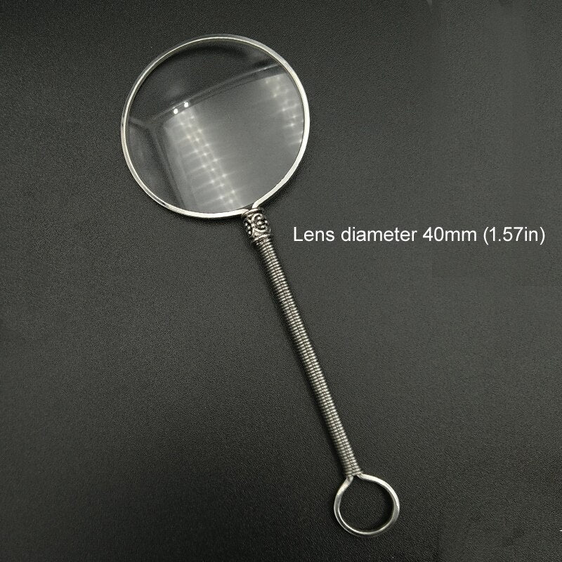 Yujo Unisex Handcrafted Full Rim Round Alloy Reading Monocle Y012 Reading Glasses Yujo