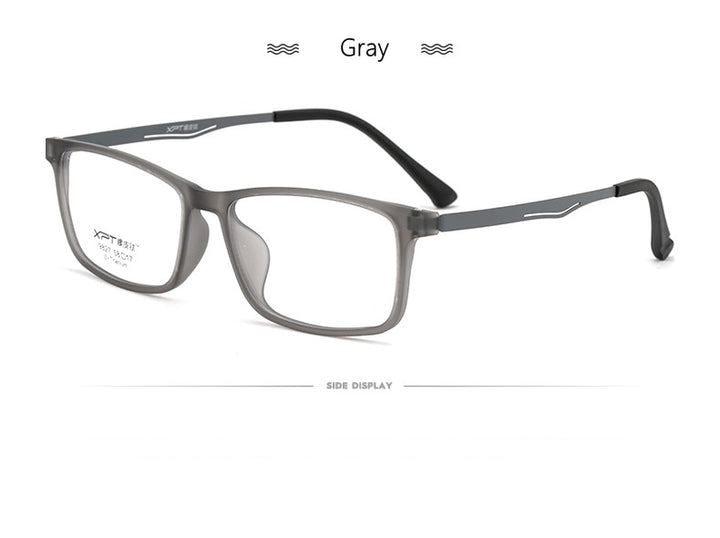 Yimaruili Men's Full Rim Titanium Frame Eyeglasses 9827 Full Rim Yimaruili Eyeglasses