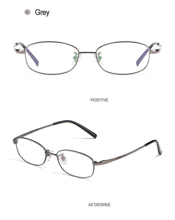 Hotochki Men's Full Rim Titanium Frame Eyeglasses 10196 Full Rim Hotochki