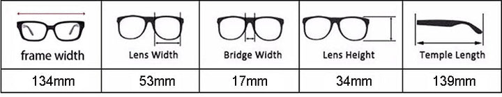 Hotochki Unisex Semi Rim Titanium Alloy Frame Eyeglasses 6341 Semi Rim Hotochki