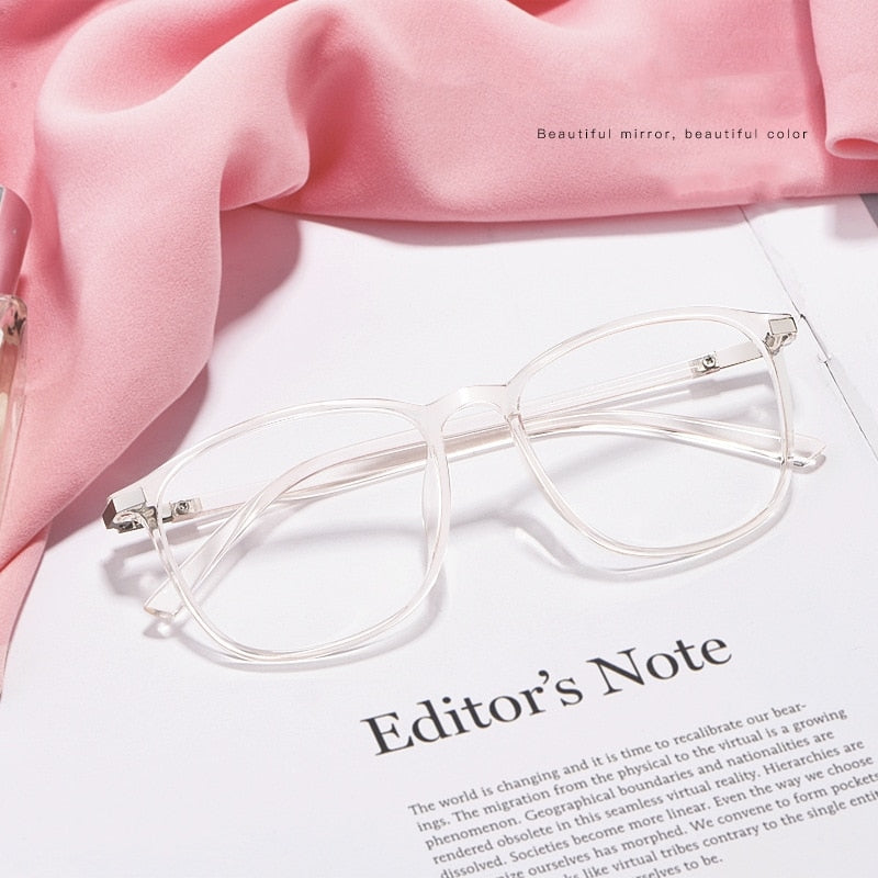 Yimaruili Unisex Full Rim TR 90 Resin Round Frame Eyeglasses 6621 Full Rim Yimaruili Eyeglasses