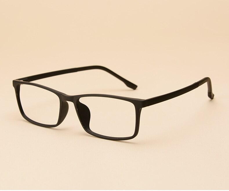 Yimaruili Unisex Full Rim Imitation Wood Grain Resin Frame Eyeglasses 98056 Full Rim Yimaruili Eyeglasses