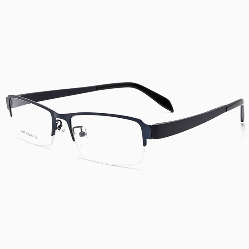Hotochki Men's Full/Semi Rim Alloy Frame Eyeglasses D849/D845 Semi Rim Hotochki