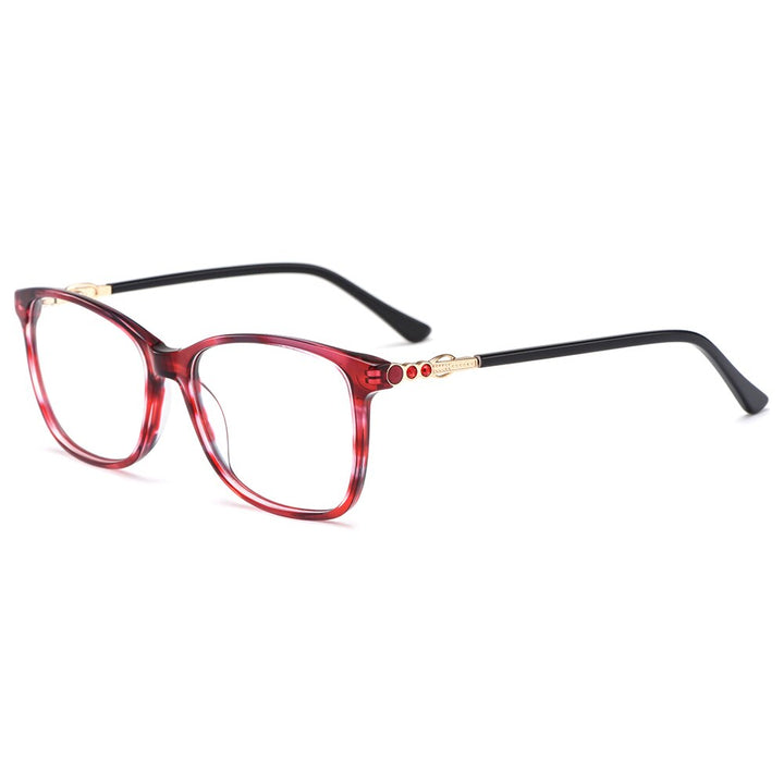 Gmei Women's Eyeglasses Acetate Glasses Frame M22003 Full Rim Gmei Optical C5