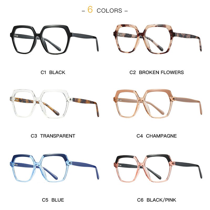 Women's Eyeglasses Acrylic Spring Hinges Tr90 Cp 2018 Frame Gmei Optical   