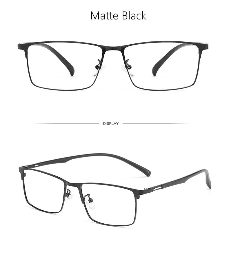 Yimaruili Men's Full Rim Alloy Frame Eyeglasses 89028 Full Rim Yimaruili Eyeglasses