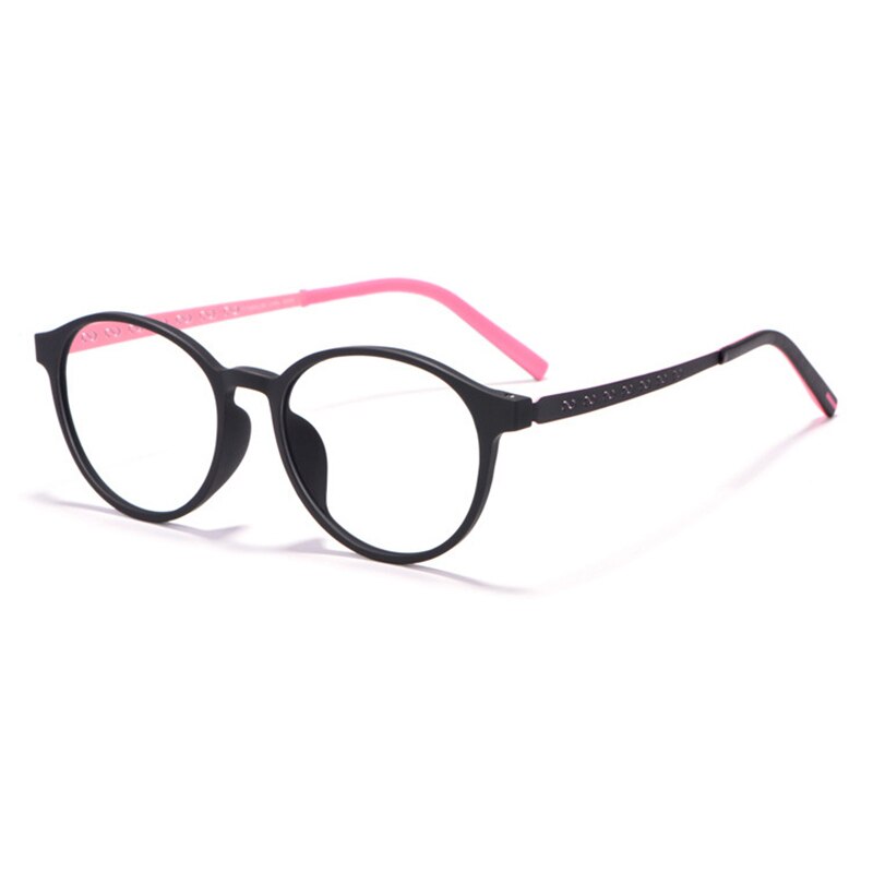Hotony Unisex Full Rim TR 90 Resin Titantium Temple Frame Eyeglasses 8868 Full Rim Hotony Pink
