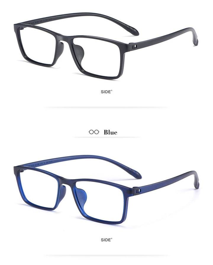 Hotochki Unisex Full Rim TR-90 Resin Frame Eyeglasses X1x2 Full Rim Hotochki
