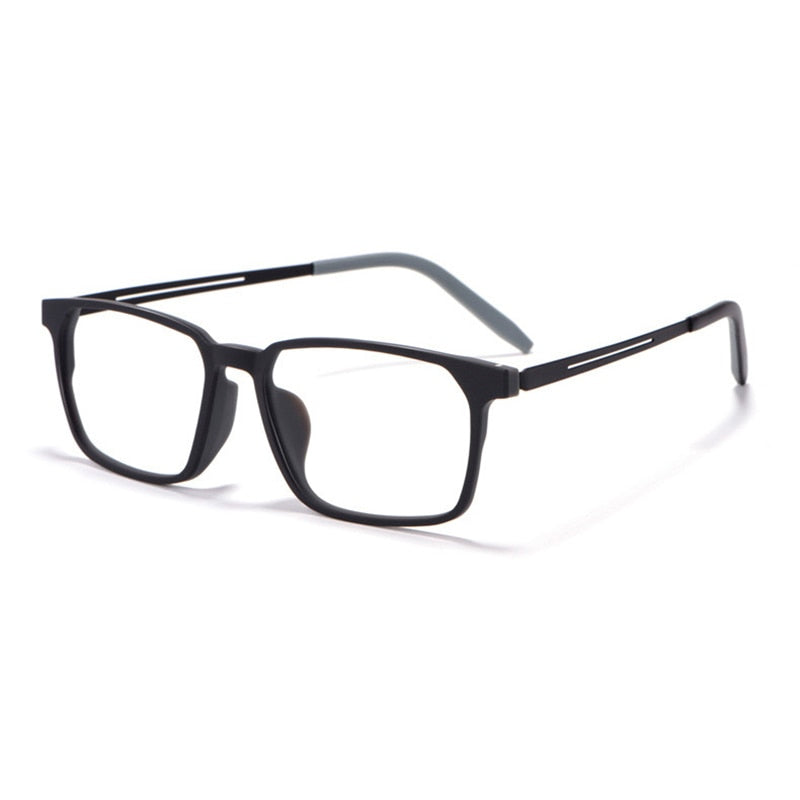 Hotochki Unisex Full Rim TR-90 Resin Titanium Frame Eyeglasses 8878 Full Rim Hotochki
