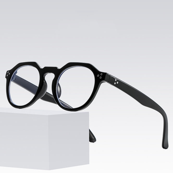 Hotochki Unisex Full Rim PC Plastic Resin Frame Eyeglasses 3395 Full Rim Hotochki