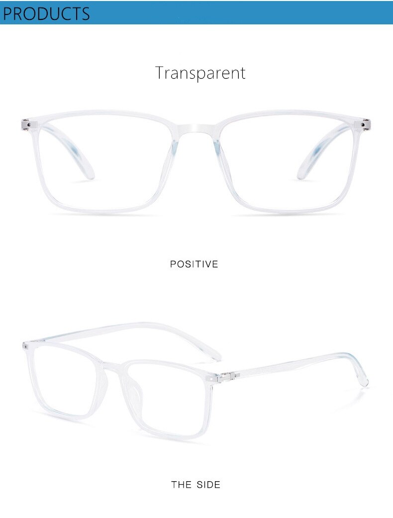 Yimaruili Unisex Full Rim TR 90 Resin Frame Eyeglasses 6633 Full Rim Yimaruili Eyeglasses