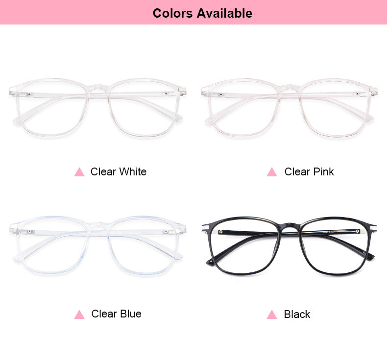 Hotony Women's Full Rim Square Acetate Frame Eyeglasses 6621 Full Rim Hotony