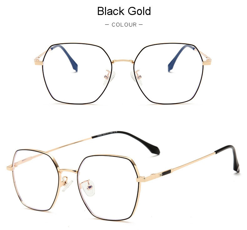 Hotochki Unisex Full Rim Alloy Frame Spring Hinge Eyeglasses 9339 Full Rim Hotochki