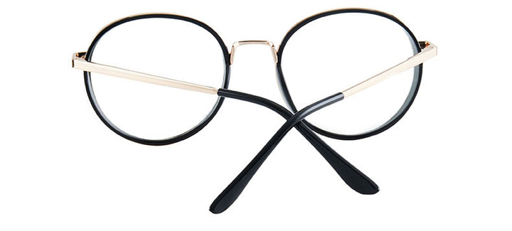 Hotony Women's Full Rim TR 90 Resin Round Frame Eyeglasses 7028 Full Rim Hotony