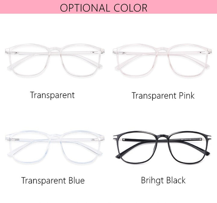 Yimaruili Unisex Full Rim TR 90 Resin Round Frame Eyeglasses 6621 Full Rim Yimaruili Eyeglasses