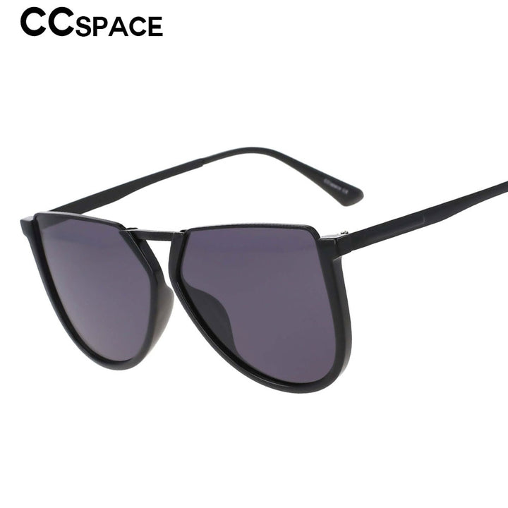 CCspace Women's Full Rim Alloy Polygonal Frame Sunglasses 48041 Sunglasses CCspace Sunglasses