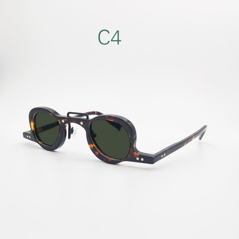 Yujo Unisex Full Rim Oval Acetate Eyeglasses Y014 Full Rim Yujo C4 China