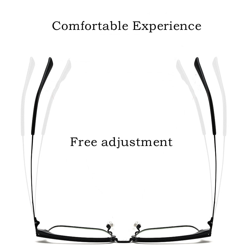 Yimaruili Men's Full Rim IP Plated β Titanium Square Frame Eyeglasses 2311YJ Full Rim Yimaruili Eyeglasses