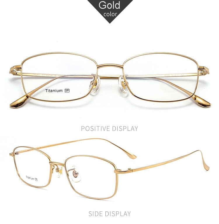 Hotochki Men's Full Rim Titanium Frame Eyeglasses 8508 Full Rim Hotochki