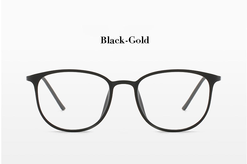 Hotony Unisex Full Rim Square TR 90 Alloy Frame Eyeglasses 2212 Full Rim Hotony