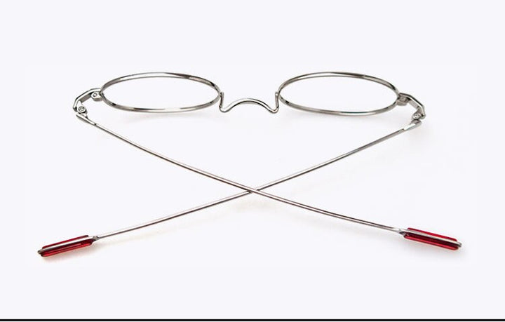 Yujo Unisex Full Rim Titanium Irregular Polygon Reading Glasses Y042 Reading Glasses Yujo