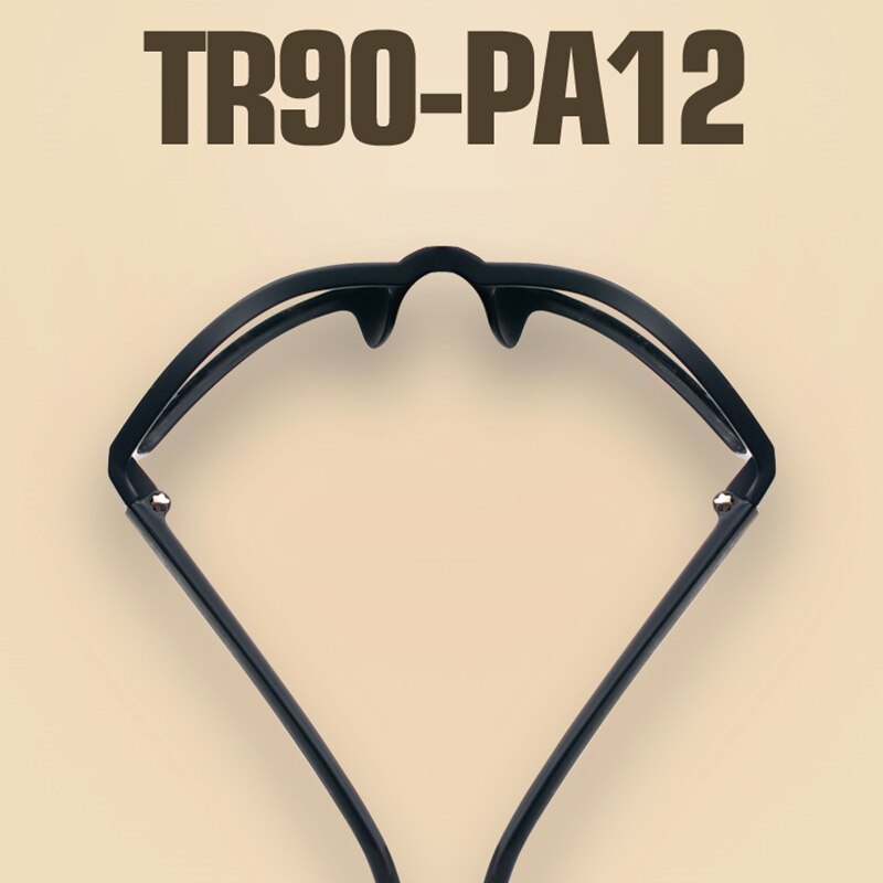 Yimaruili Unisex Full Rim TR 90 Resin Frame Customizable Lens Eyeglasses 6063 Full Rim Yimaruili Eyeglasses