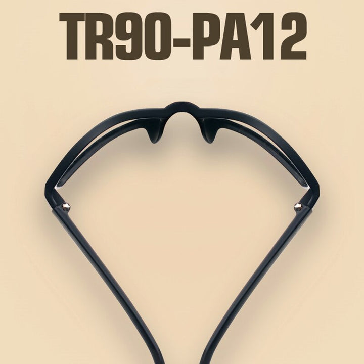 Yimaruili Unisex Full Rim TR 90 Resin Frame Customizable Lens Eyeglasses 6063 Full Rim Yimaruili Eyeglasses