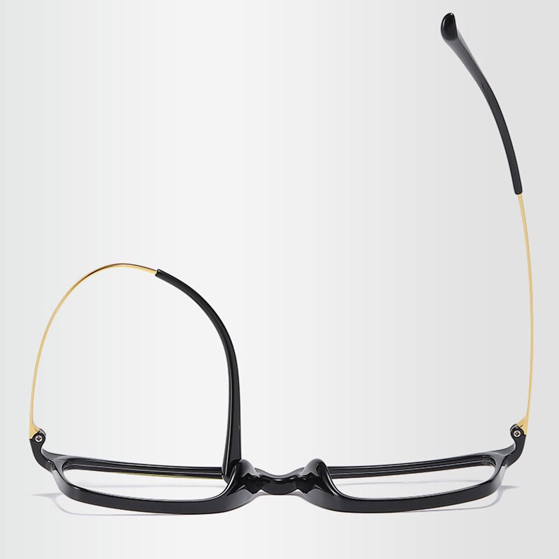 Hotochki Men's Full Rim Beta Titanium Frame Rectangular Eyeglasses 7036 Full Rim Hotochki
