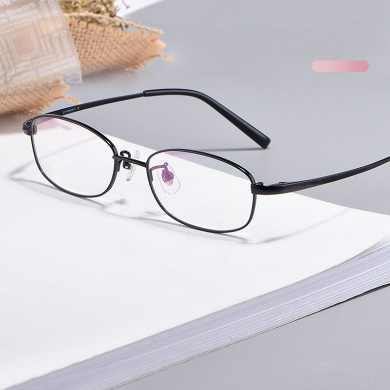 Hotochki Men's Full Rim Titanium Frame Eyeglasses 10196 Full Rim Hotochki