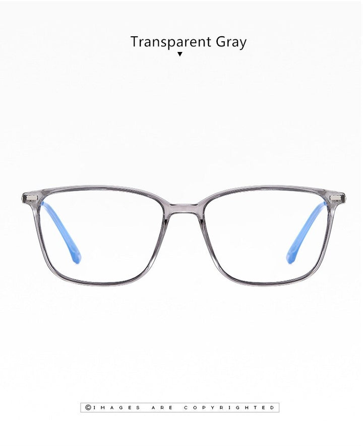 Yimaruili Men's  Full Rim TR 90 Frame Eyeglasses 6912 Full Rim Yimaruili Eyeglasses