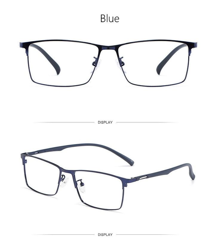 Yimaruili Men's Full Rim Alloy Frame Eyeglasses 89028 Full Rim Yimaruili Eyeglasses