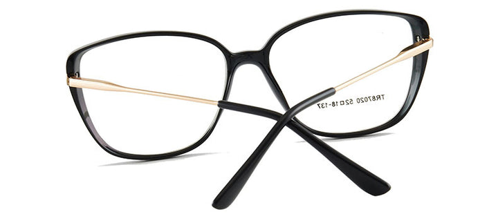 Hotony Women's Full Rim TR 90 Resin Cat Eye Frame Eyeglasses 7020 Full Rim Hotony
