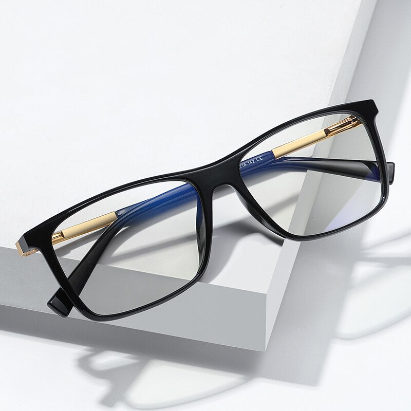 Reven Jate Unisex Full Rim Square Acetate Eyeglasses 2085 Full Rim Reven Jate