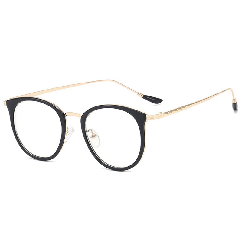 Hotony Unisex Full Rim Acetate Round Frame Eyeglasses 9237 Full Rim Hotony