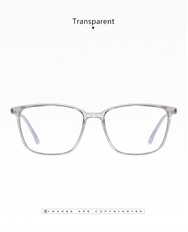 Yimaruili Men's  Full Rim TR 90 Frame Eyeglasses 6912 Full Rim Yimaruili Eyeglasses