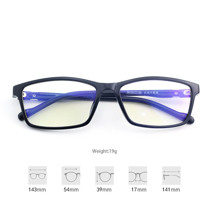 Hdcrafter Unisex Full Rim Square Tr 90 Acetate Frame Eyeglasses N6701 Full Rim Hdcrafter Eyeglasses