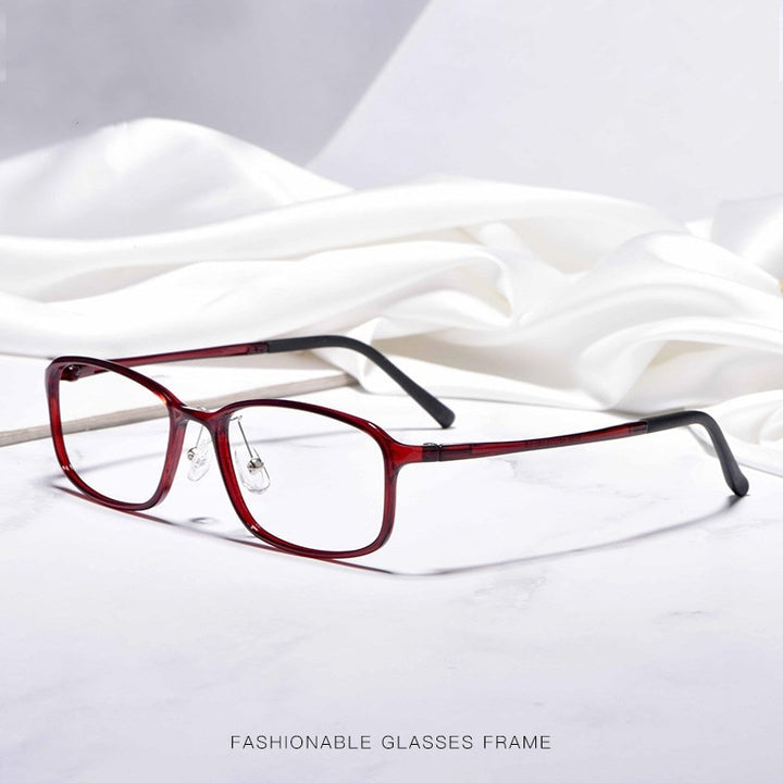 Yimaruili Unisex Full Rim TR 90 Resin Frame Eyeglasses M8003 Full Rim Yimaruili Eyeglasses