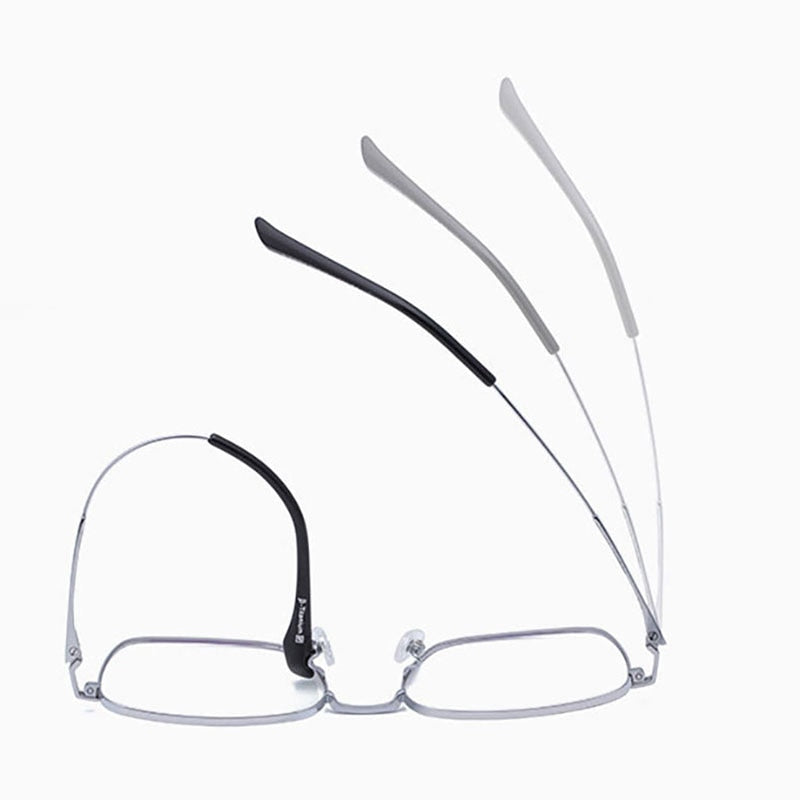 Hotony Unisex Full Rim Titanium Polygon Frame Eyeglasses 8004 Full Rim Hotony