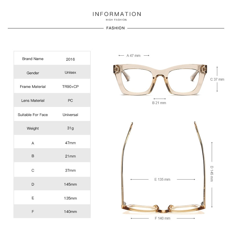 Gmei Women's Full Rim TR 90 Titanium Cat Eye Frame Eyeglasses 2016 Full Rim Gmei Optical