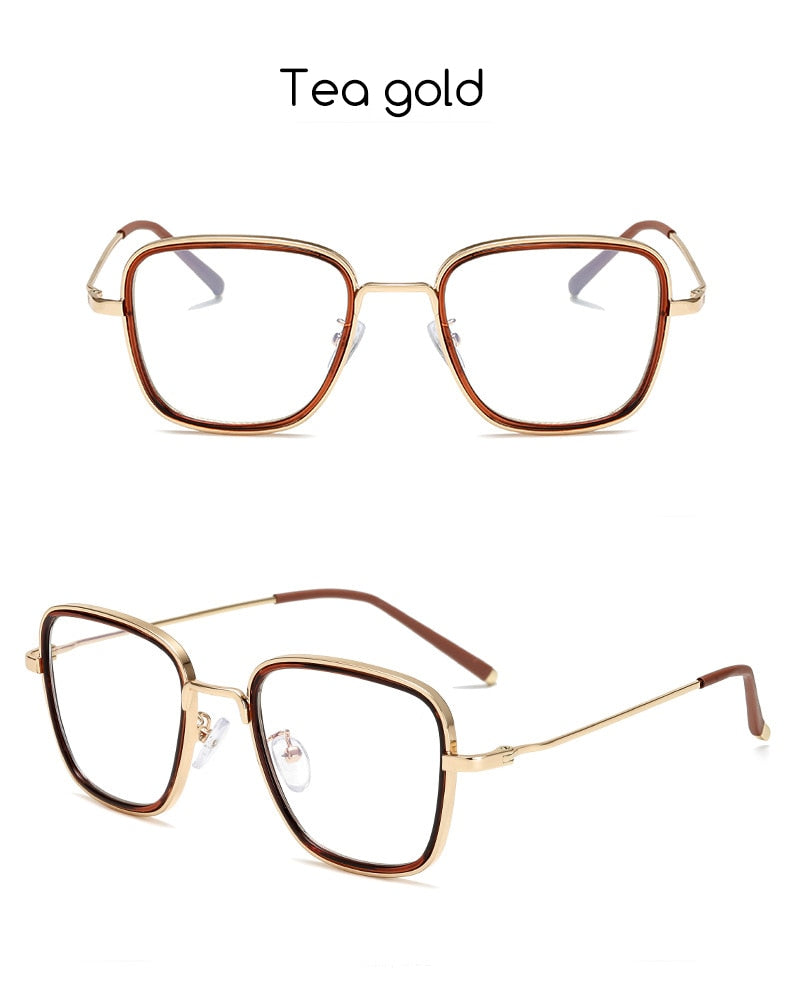 Hotochki Unisex Full Rim Alloy Metal Round Frame Eyeglasses 5206 Full Rim Hotochki