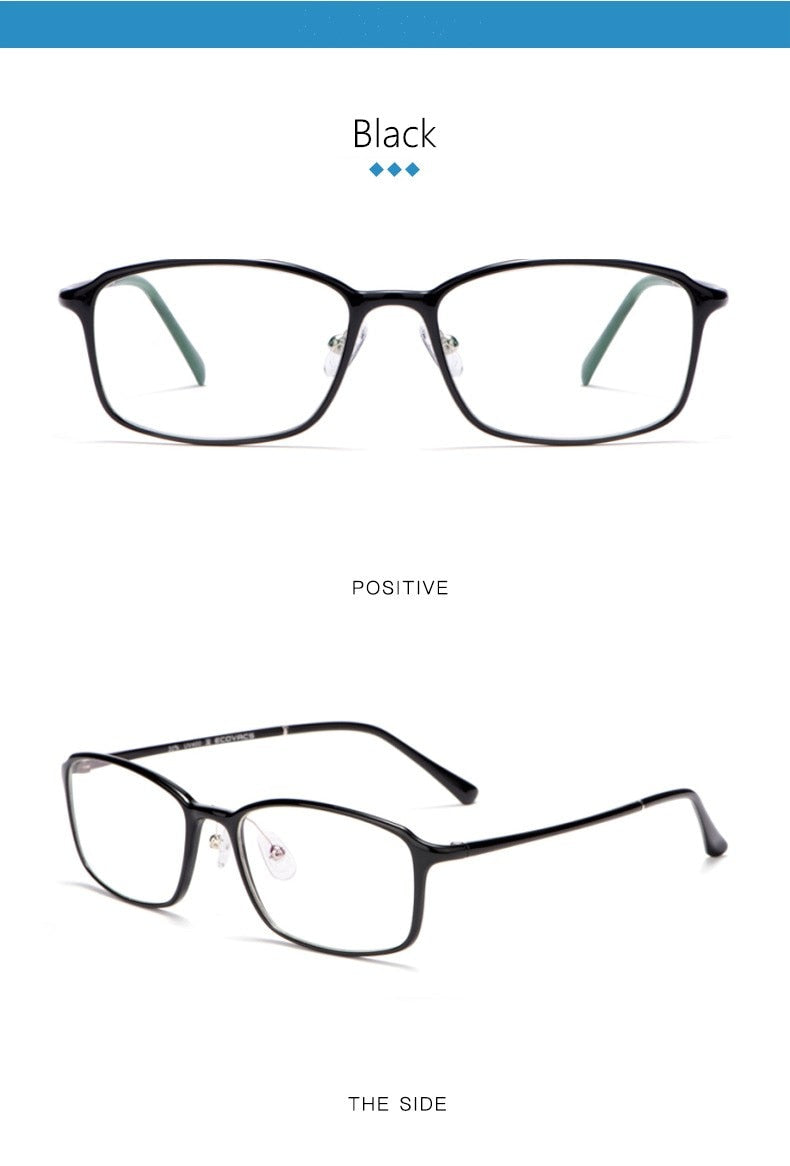 Yimaruili Unisex Full Rim TR 90 Resin Frame Eyeglasses M8003 Full Rim Yimaruili Eyeglasses