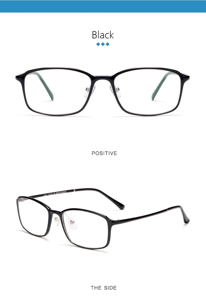 Yimaruili Unisex Full Rim TR 90 Resin Frame Eyeglasses M8003 Full Rim Yimaruili Eyeglasses