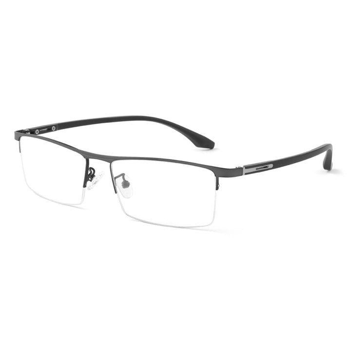 Hotochki Unisex Semi Rim Alloy Frame Eyeglasses P9001 Semi Rim Hotochki