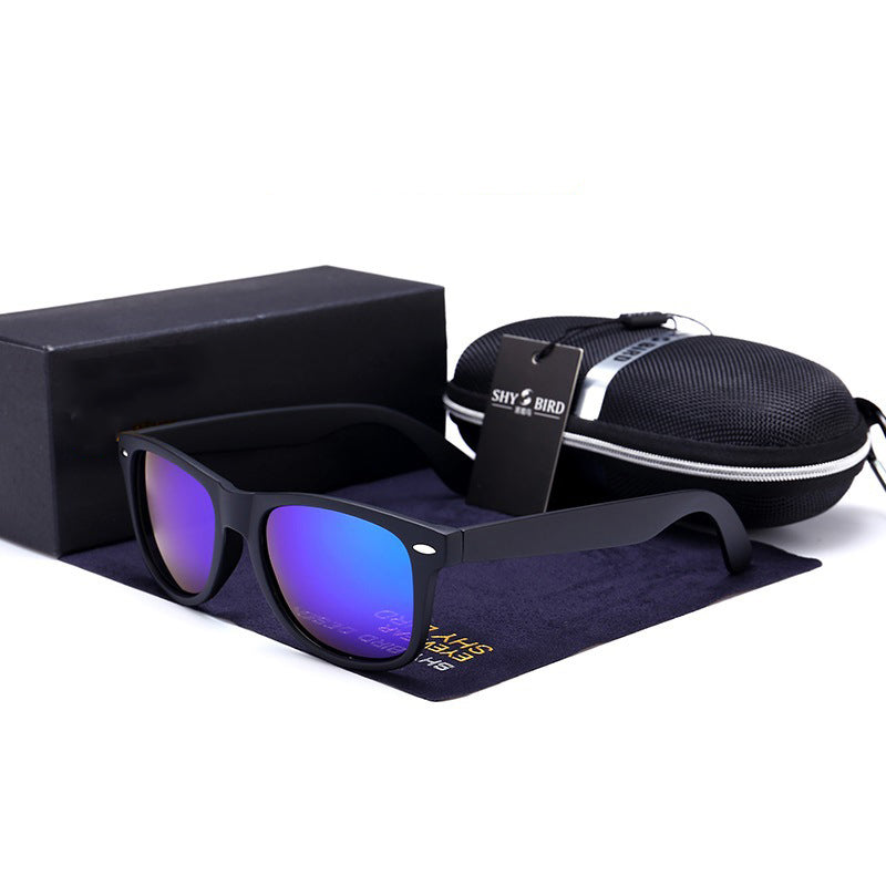 Hdcrafter Unisex Full Rim Square Acetate Frame Polarized Sunglasses 2140 Sunglasses HdCrafter Sunglasses